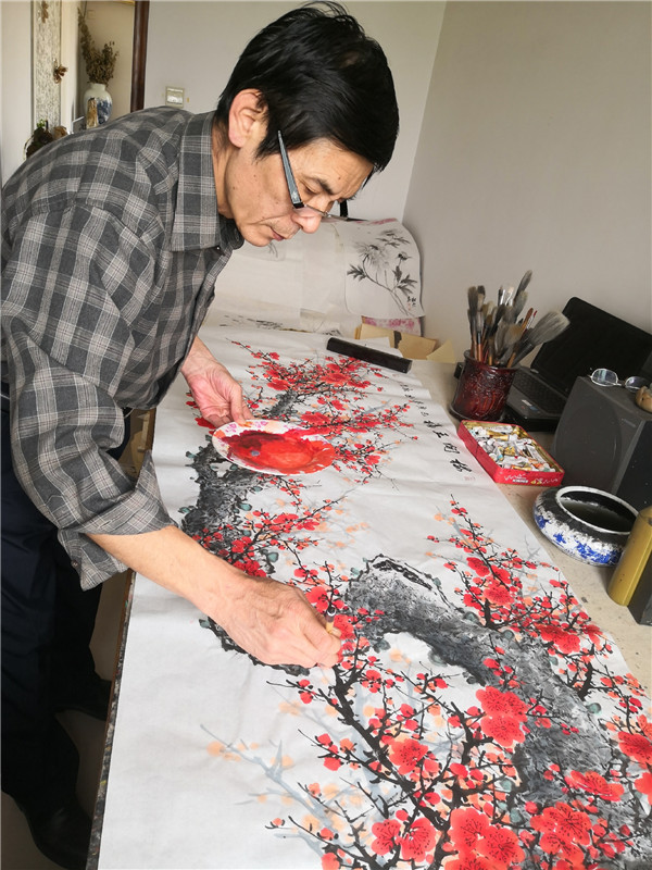 中国著名画家霍新光