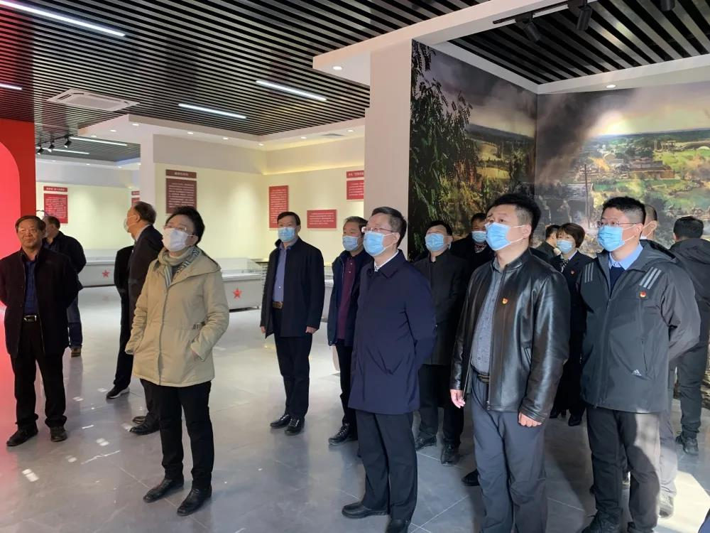 “红色地标”上新 烟台市老促会到龙口参观考察红色展馆建设