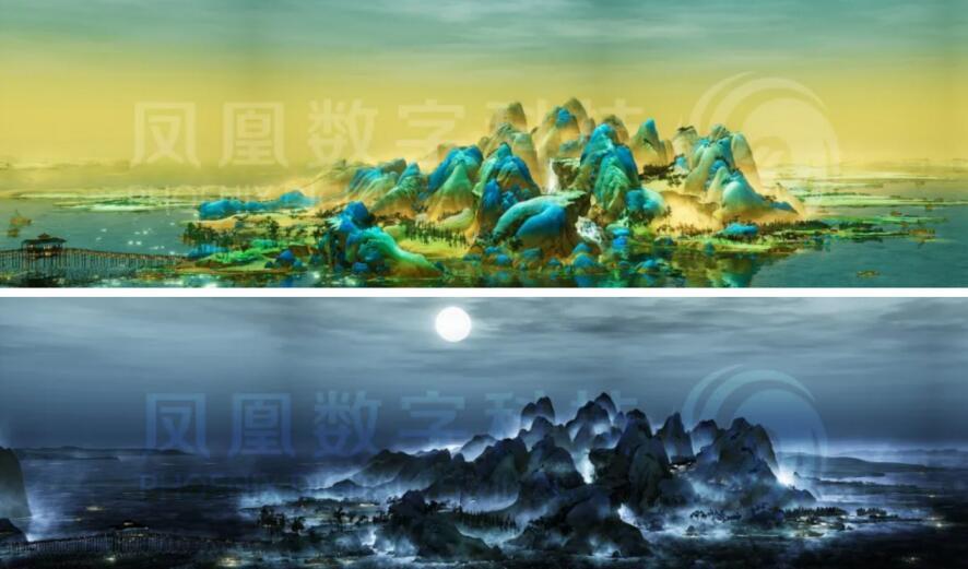 2021“文旅好品牌”优质案例丨画游千里江山——故宫沉浸艺术展_凤凰网