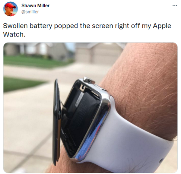 苹果摊上大事:Apple Watch再遭遇电池鼓包集体诉讼