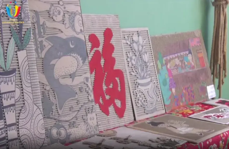 平度市东阁街道胜利路小学：版画艺术进校园了！