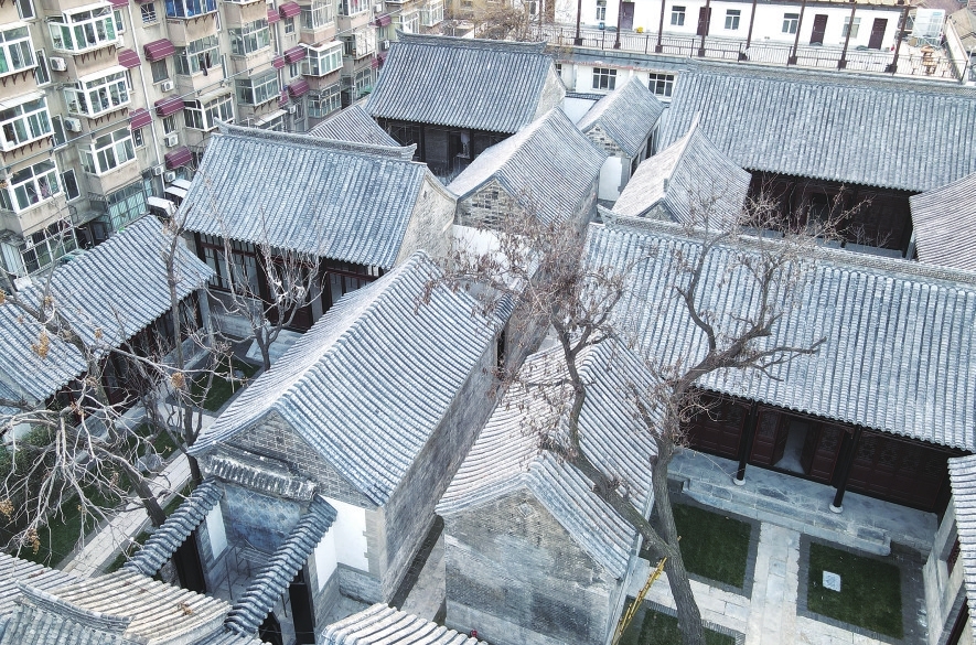 济南鞭指巷古建筑陈冕状元府修缮基本结束