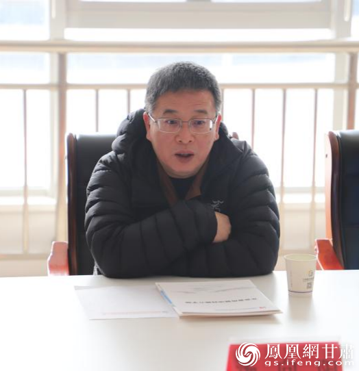 卡拉万贸易集团公司总经理汤向阳 常宏珍 摄