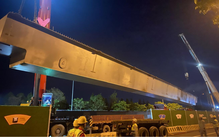 鄞州大道福庆路东钱湖段快速路又有新进展