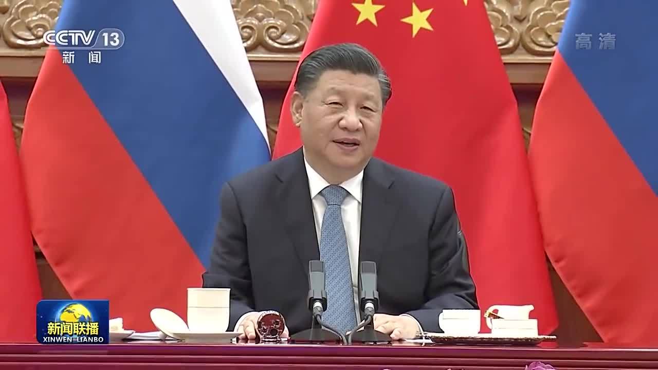 时政新闻眼丨中俄元首再次视频会晤，携手“一起向未来”