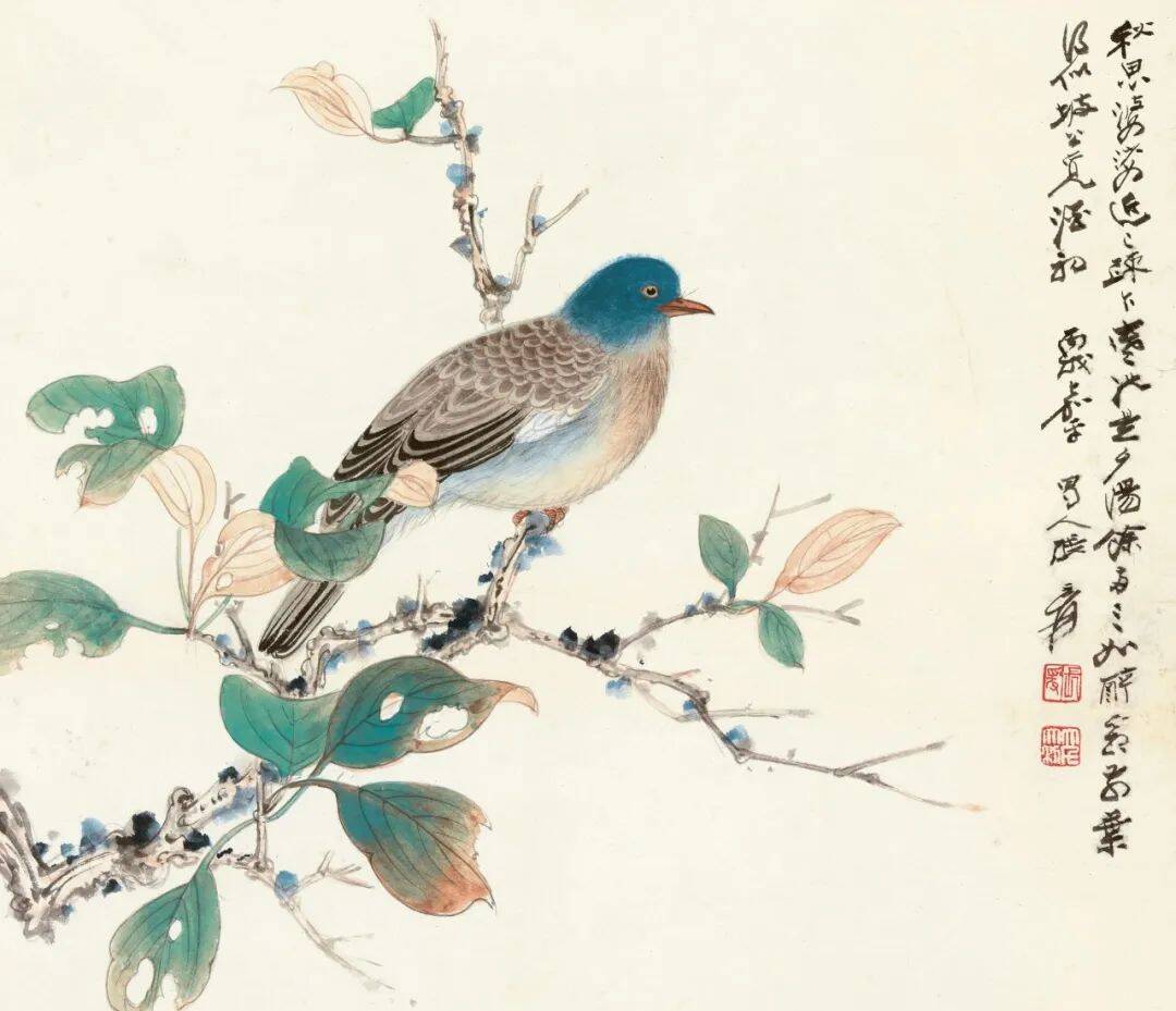 张大千花鸟画50幅