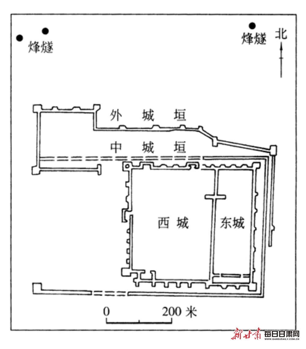 高堡子建章宫遗址规划图片
