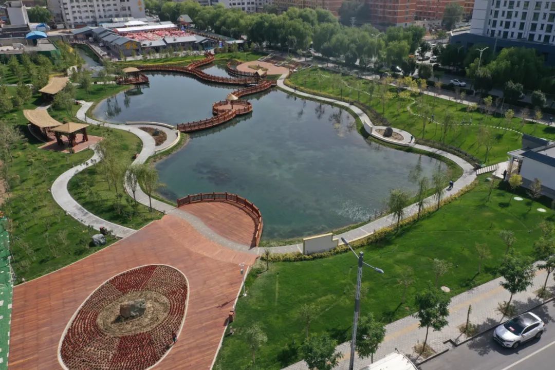 "口袋公园"让城市"转角遇到美" 张掖甘州文化味儿更浓