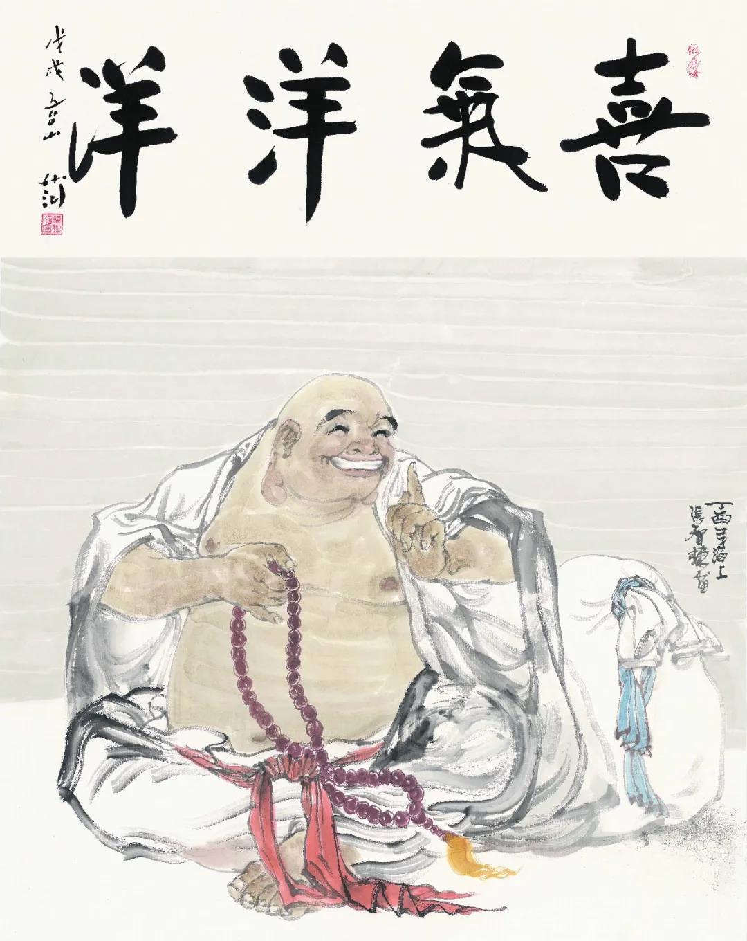 108幅弥勒像抵达厦门，张智棟人间弥勒作品展值得期待