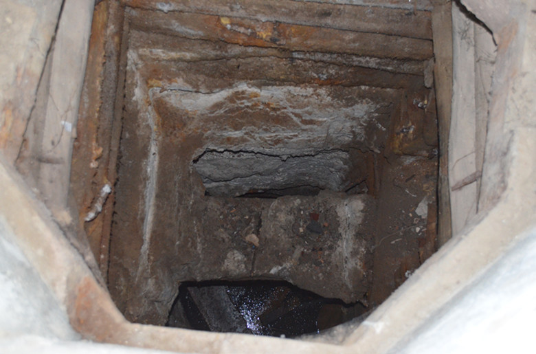 ▲盐神祠的盐井