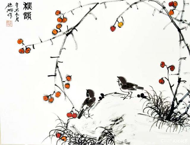 张德娜《秋韵》66cm×50cm 2021