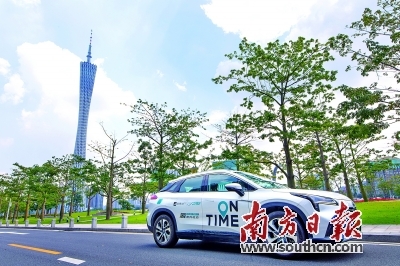 随着广东燃料电池汽车示范应用城市群政策推动，应用场景将进一步开放。受访者供图