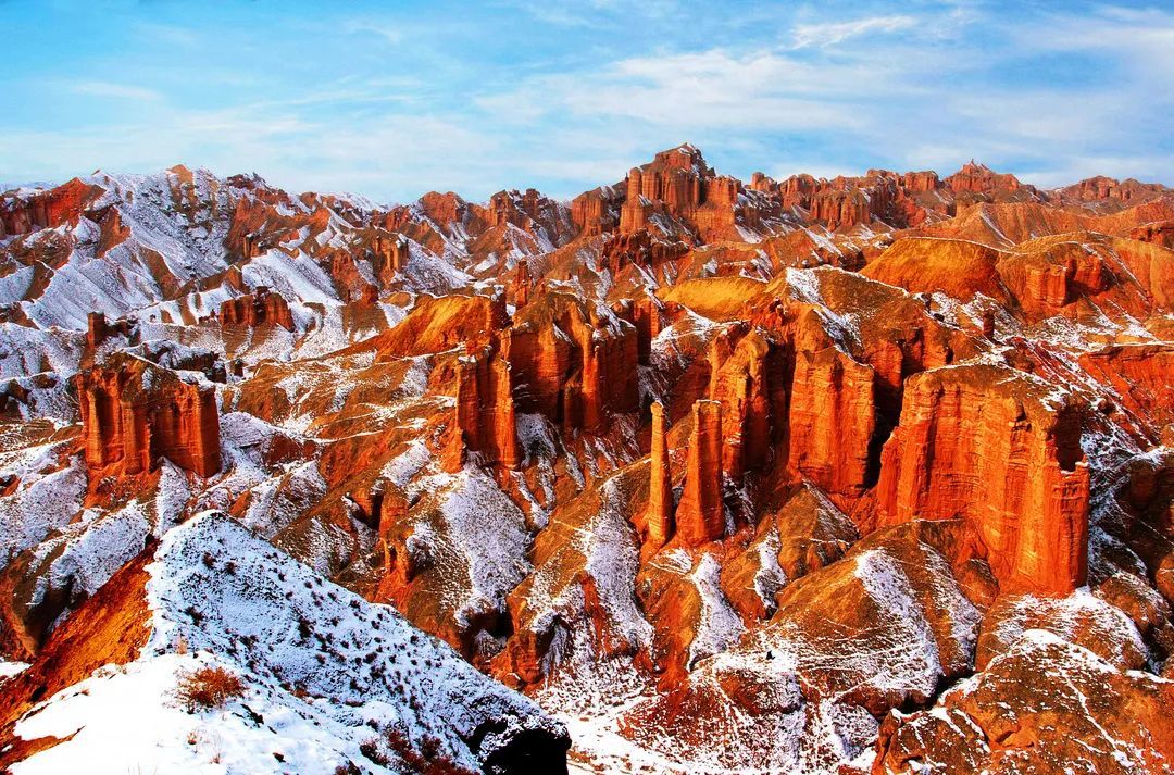 张掖冬季旅游景点大全图片