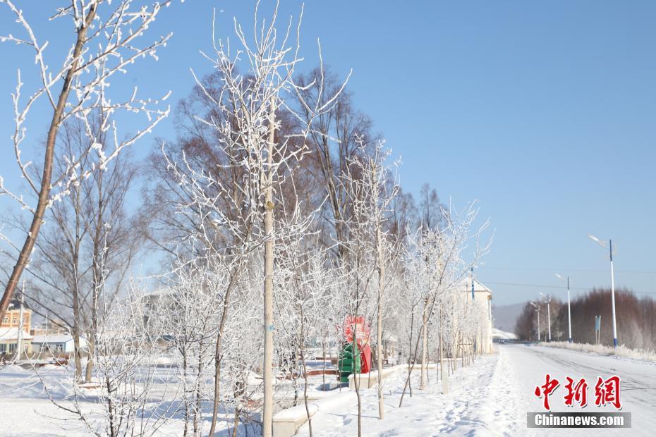 “中国冷极”迎来-40°C极寒天气凤凰网吉林_凤凰网