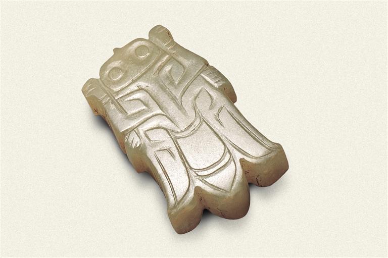 武威磨嘴子汉墓出土的玉蝉