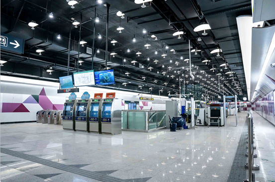 青岛地铁1号线试乘开始 预计年底全线通车