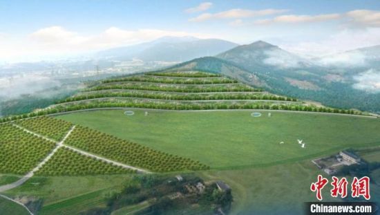 汉王镇驴眼山治理效果图. 江苏省地质五队供图