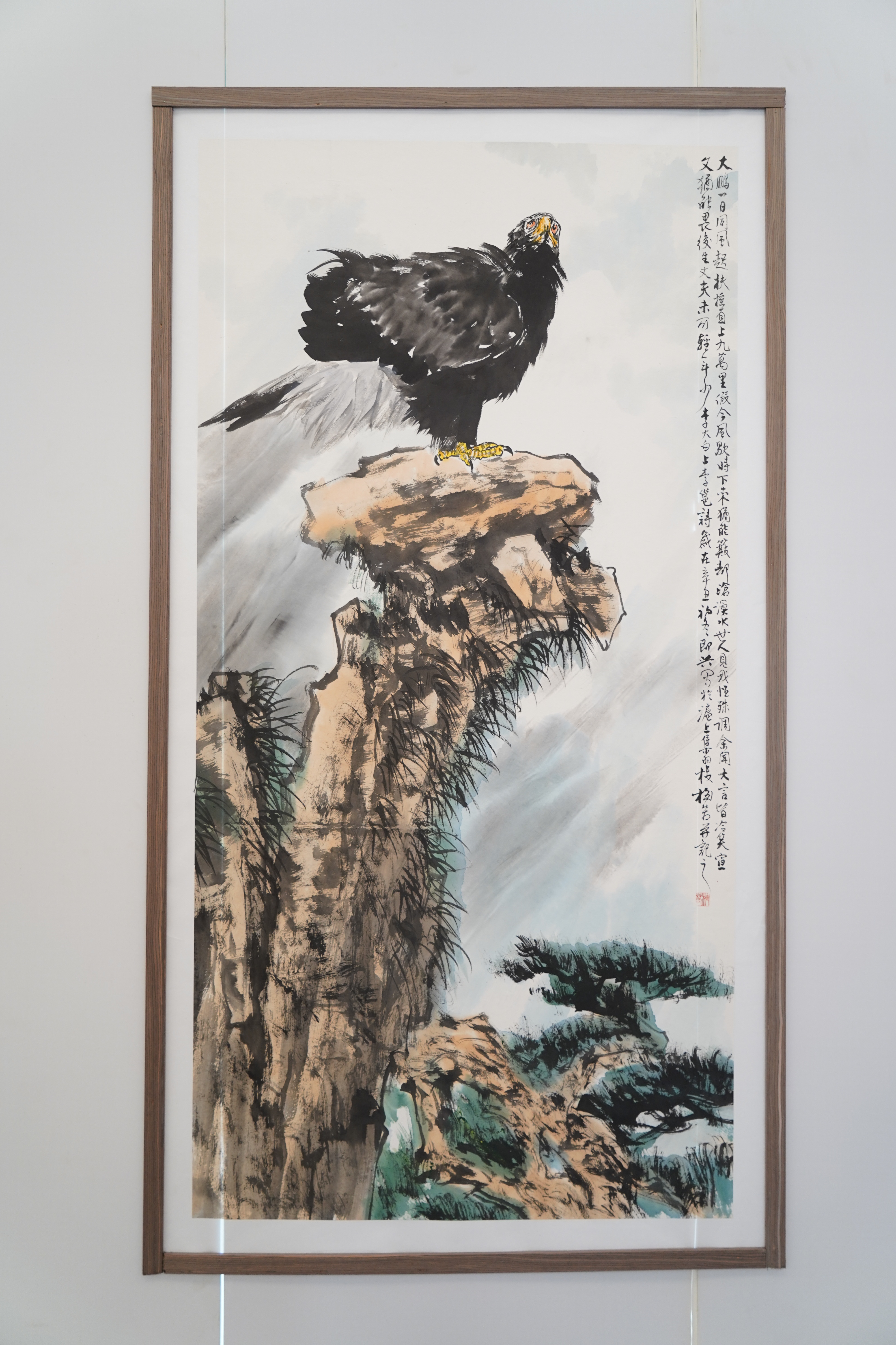 海派花鸟领军人物梅若老师个人书画作品展在惠州市汤泉荟成功举办