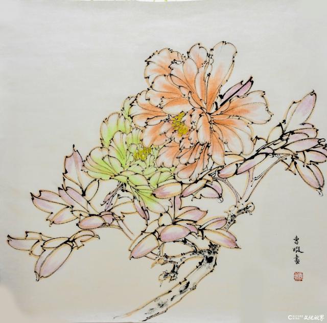 曹暇画作68cm×68cm 2021