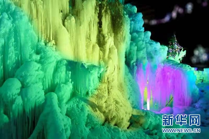 冰挂冰雕 渭源县委宣传部供图