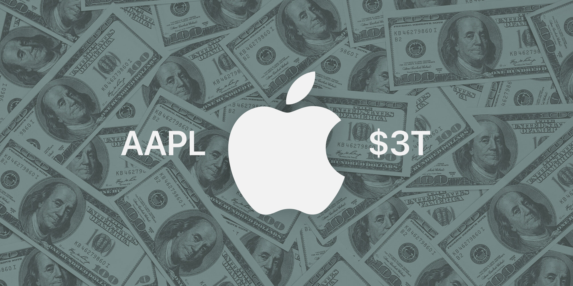 苹果市值过万亿美金_苹果市值两万亿美元_苹果市值突破3万亿美元