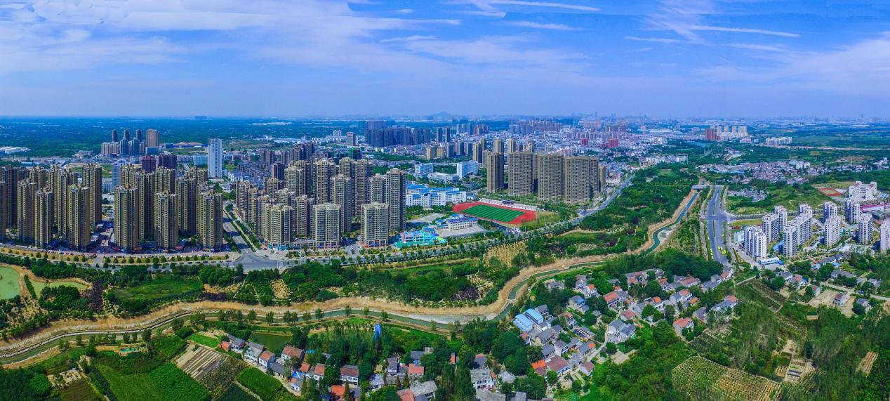 安徽城市进化论肥西大有西望