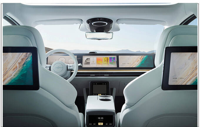 索尼全新SUV曝光配贯穿式三联屏/安全配置齐全-图4