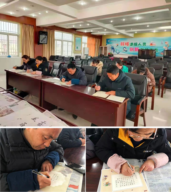 定远县炉桥二小教育集团开展教职工书画比赛凤凰网安徽_凤凰网