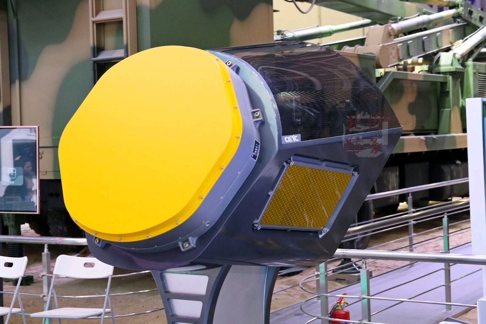 以"枭龙"block3的klj-7a雷达作为参考,该雷达直径约600毫米,估计t/r