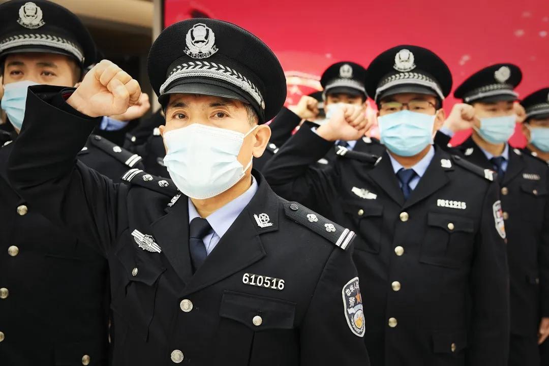 咸阳中院法警支队举行2022年人民警察节庆祝活动