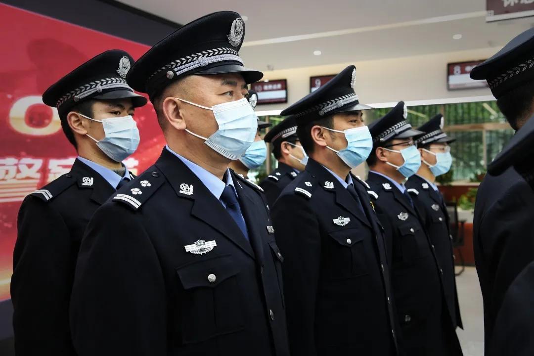 咸阳中院法警支队举行2022年人民警察节庆祝活动
