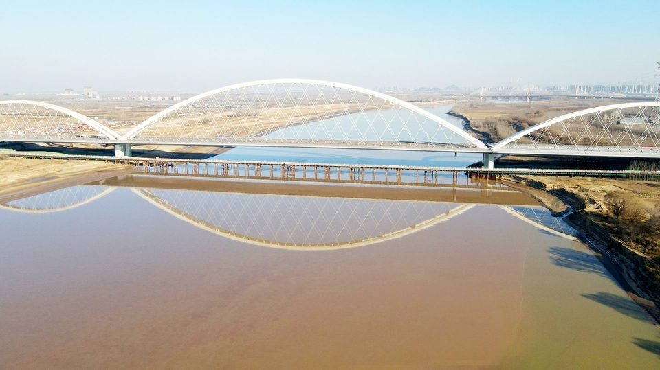 齐河黄河大桥图片
