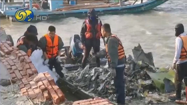 台军疑发现坠海飞行员遗骸 当地渔民讲述现场惨状
