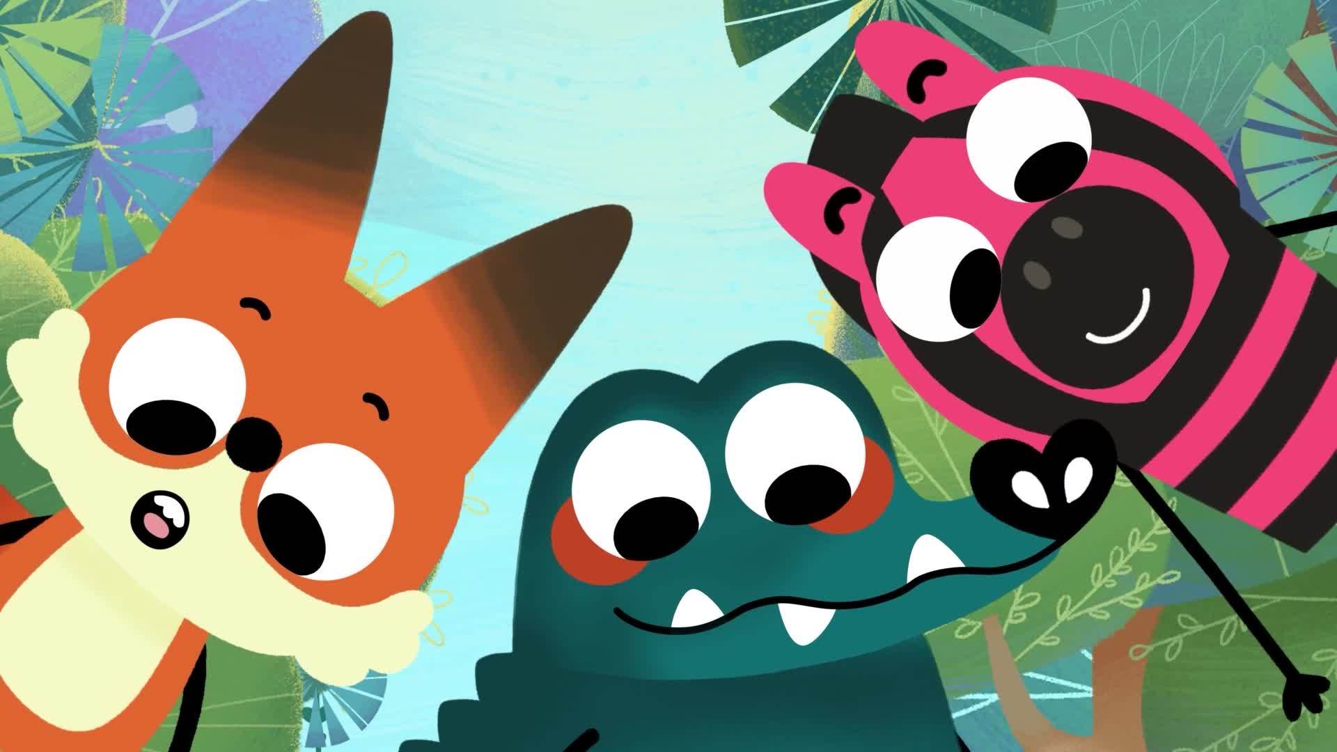 毛毛镇之冰雪加油队哈尔滨雪博会雪塑落成