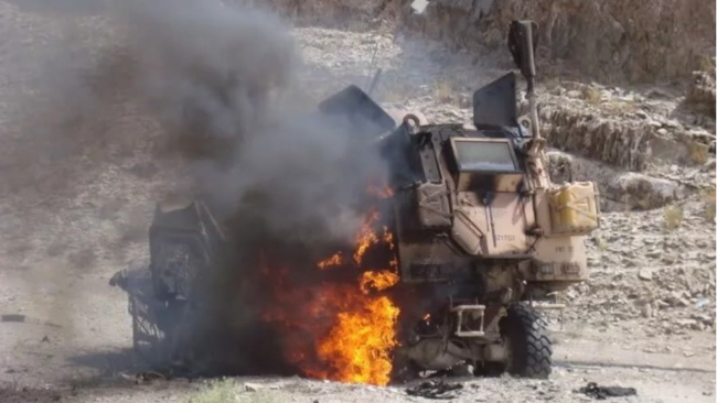 一辆军用汽车在阿富汗喀布尔第四区爆炸 伤亡人数不明