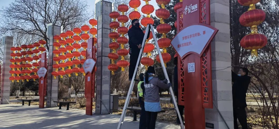 张灯结彩新春到 小年夜相约来看金昌最靓的灯