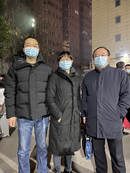 尉春艳教授参加抗疫一线工作