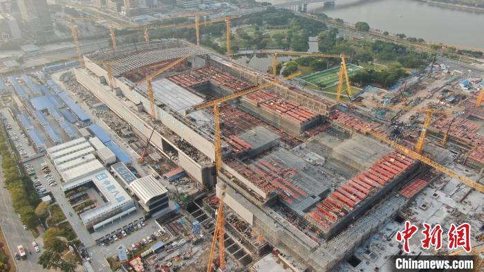 破解技术难题广交会展馆四期项目建设取得突破