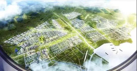 临空经济区俯瞰图