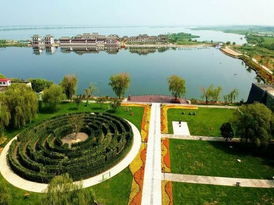 滨湖公园。 供图