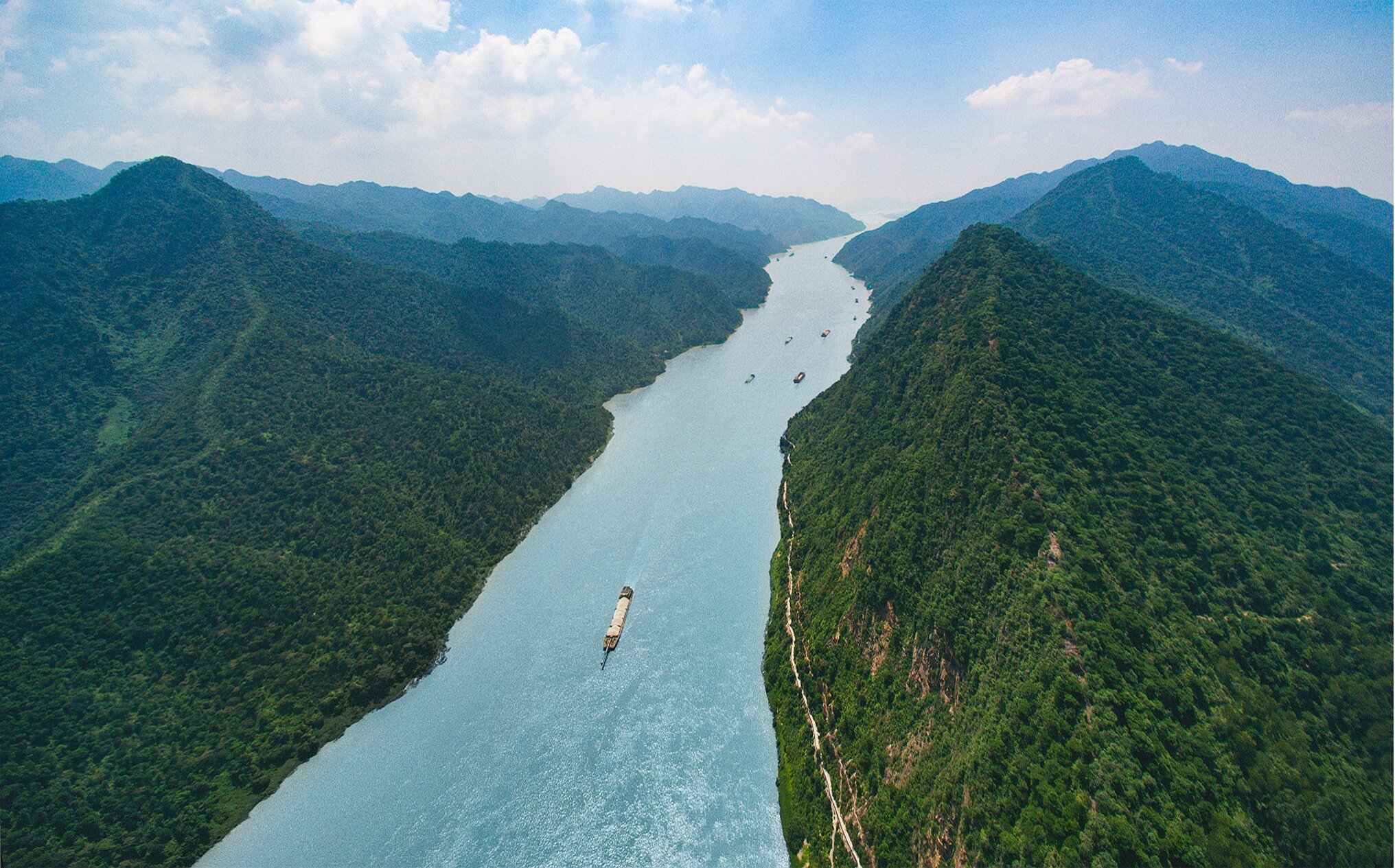 西江干流——广东境内水量最丰富的河流。通讯员供图