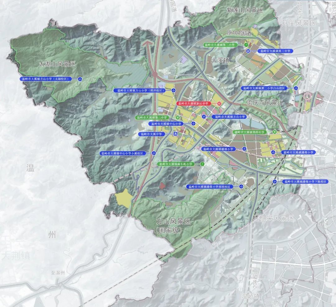 溫嶺市教育設施布點規劃(2021-2035年)公示 ——鳳凰網房產台州