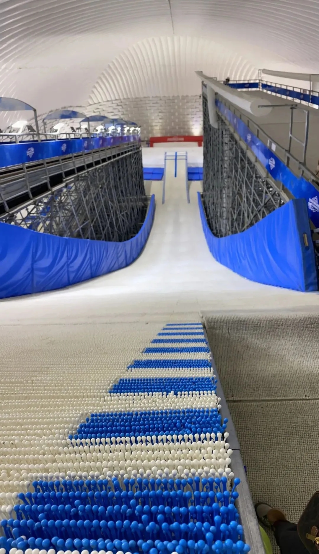 "旱雪"到底是啥?运动员为啥在"金针菇"上训练?_凤凰网