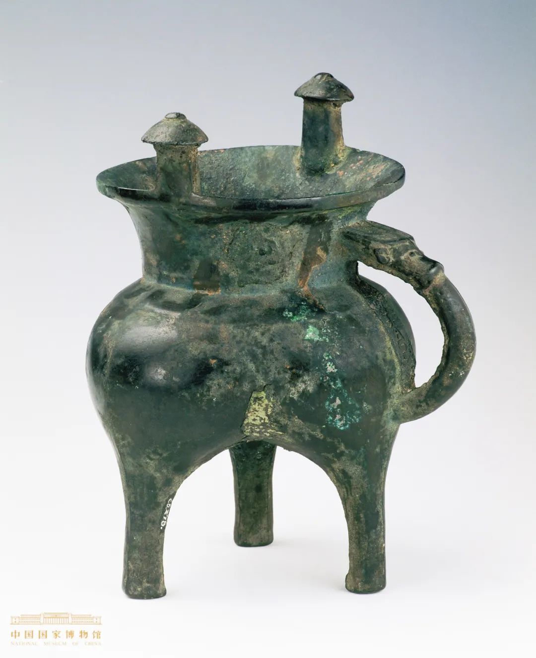青铜斝（jiǎ）商（约公元前16-前11世纪）