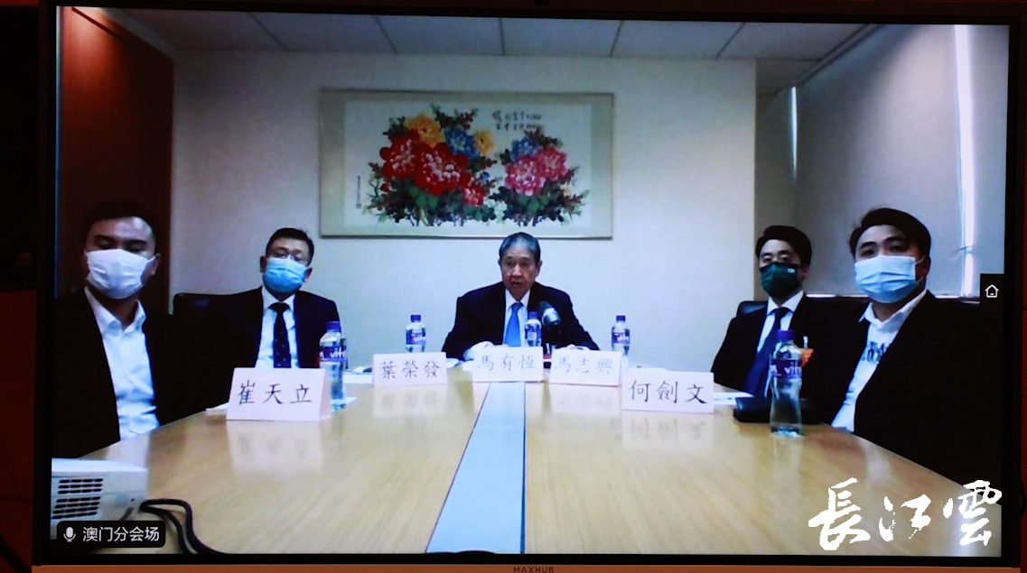 湖北省政协常委,建兴龙(澳门)企业有限公司董事长马有恒说:"我们将