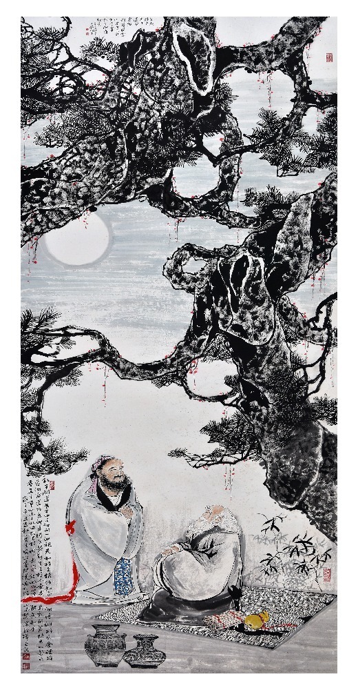 “王安维书画展”在江西省文联艺术展览中心举行