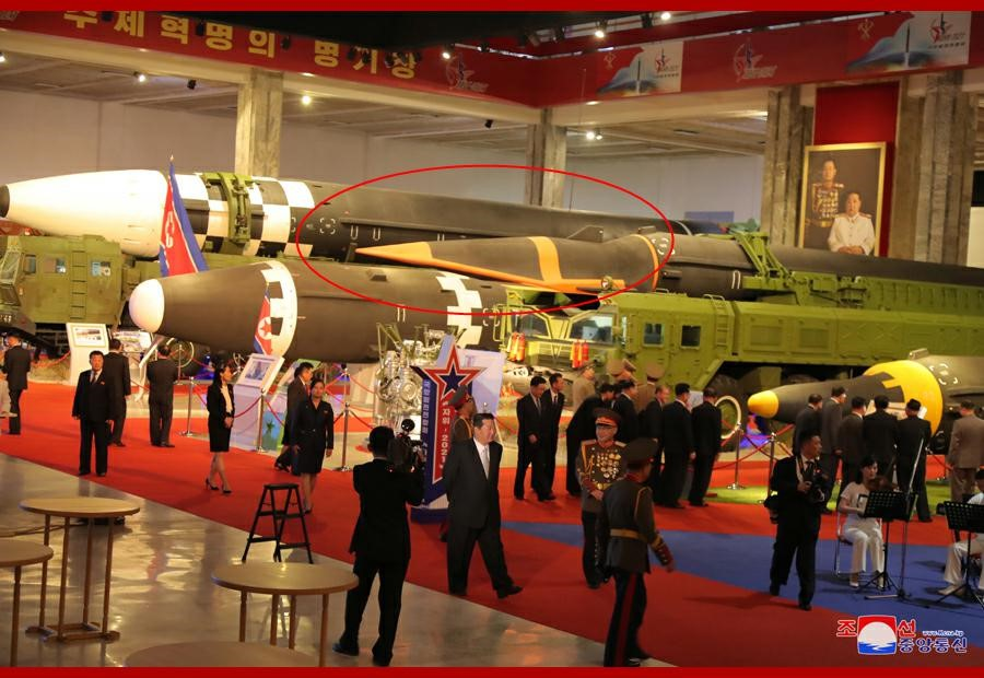 In October last year, North Korea unveiled the Hwasong-8 missile 