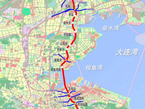 大连地铁五号线最新进展
