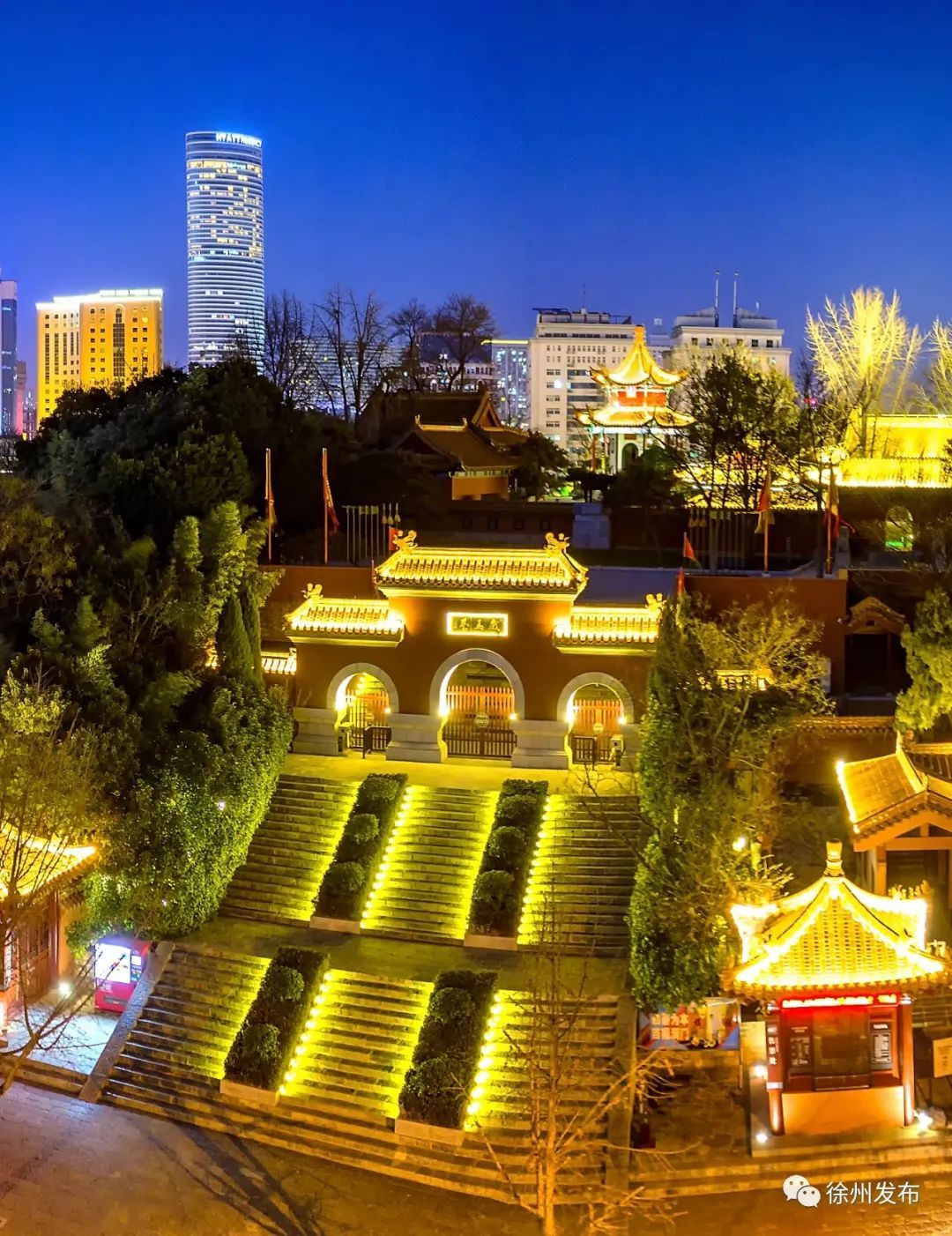 徐州夜景图片