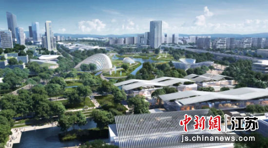 科技城效果图。无锡梁溪科技城供图